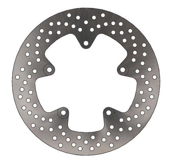 Disque de frein Arrière Moto-Master Halo pour 749 R et S (03-06) - 110464