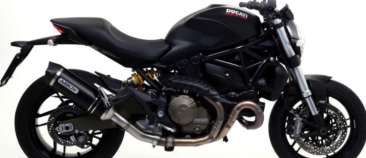 Silencieux ARROW Race-Tech pour Monster 821 (14-17)