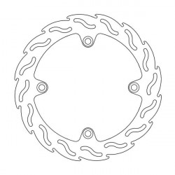 Disque de frein Arrière Moto-Master Flame pour KLV 1000 (04-07) - 110318