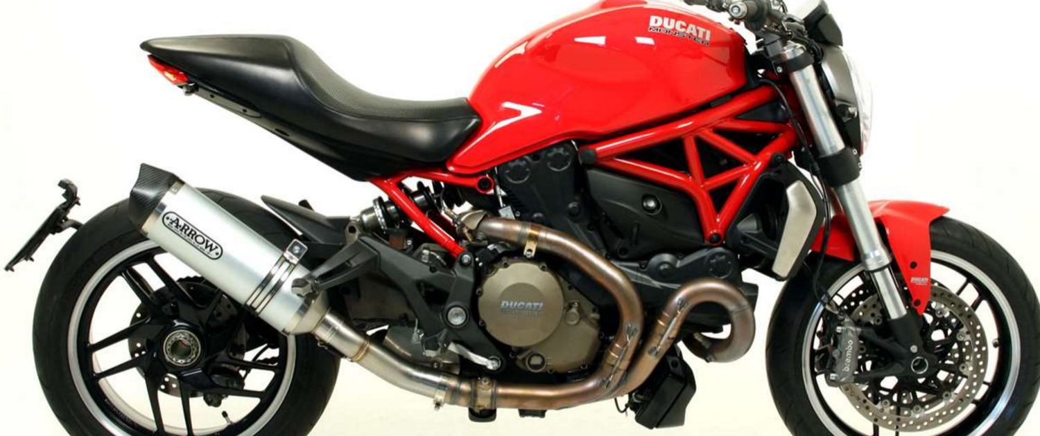 Silencieux "Non Homologué" ARROW Race-Tech pour Monster 1200 (14-15)