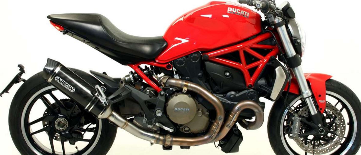 Silencieux "Non Homologué" ARROW Race-Tech pour Monster 1200 (14-15)