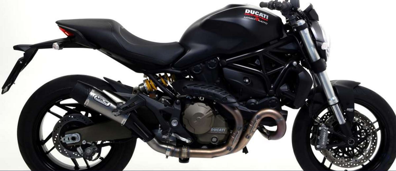 Silencieux ARROW Jet Race pour Ducati 821 Monster (14-15)