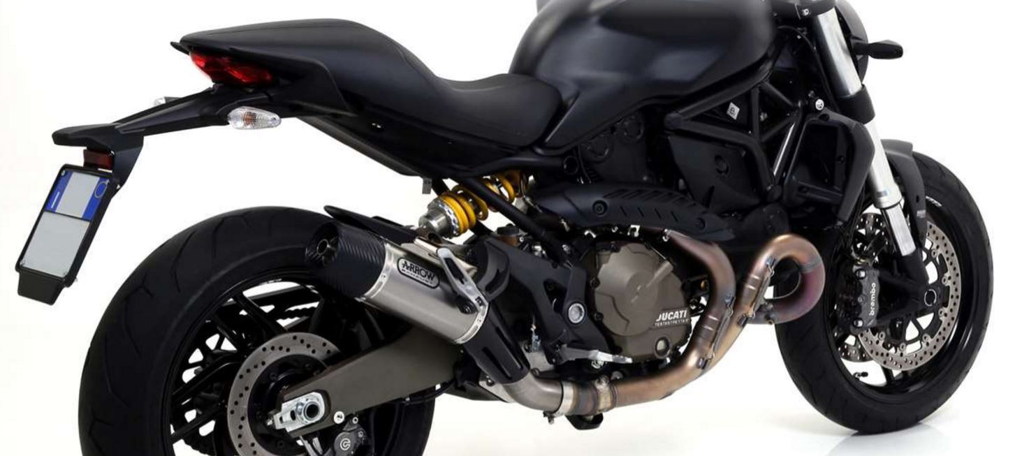 Silencieux ARROW Jet Race pour Ducati 821 Monster (14-15)