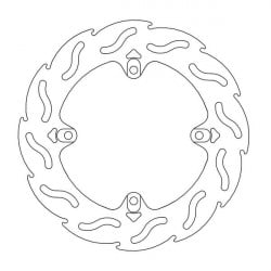 Disque de frein Arrière Moto-Master Flame pour Stradale 800 (15-17) - 110612