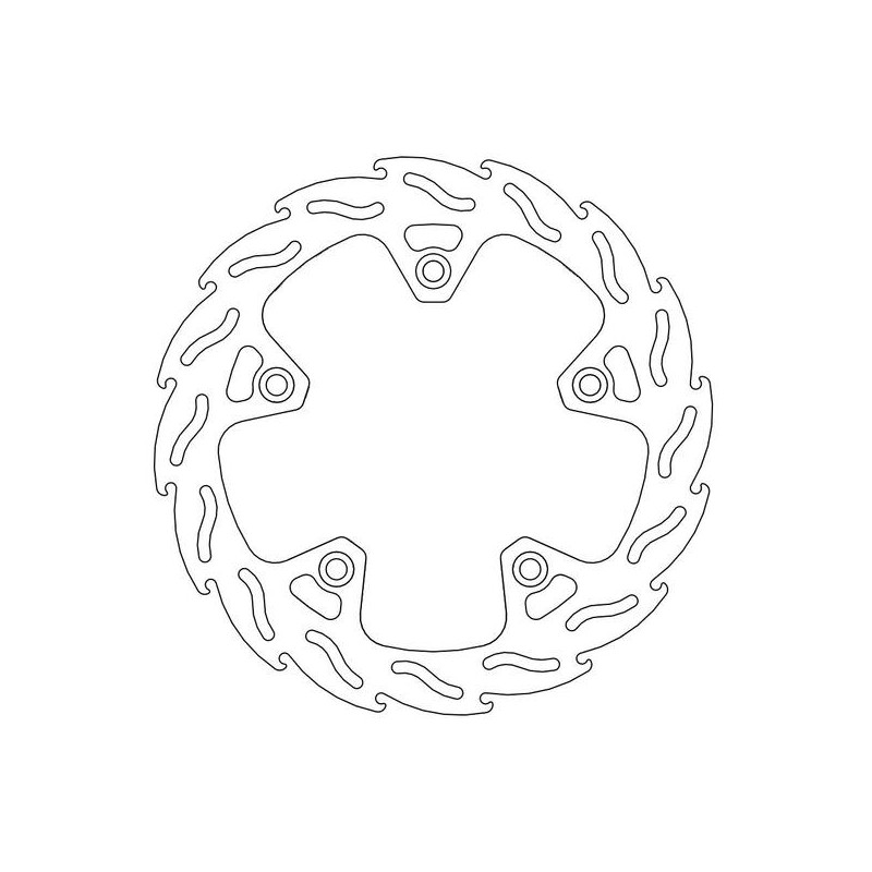 Disque de frein Arrière Moto-Master Flame pour GSX-S 1000 F (15-20) - 110674 Disque de frein Arrière Moto-Master Flame pour GSX-S 1000 F (15-20) - 110674