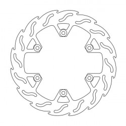 Disque de frein Arrière Moto-Master Flame pour 1100 Bulldog (02-06) - 110353