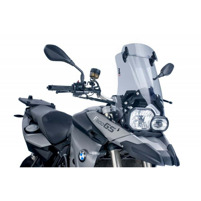 Bulle Puig Touring avec Déflecteur Fumé Clair pour BMW F 650 GS (08-12) Bulle Puig Touring avec Déflecteur Fumé Clair pour BMW F 650 GS (08-12)