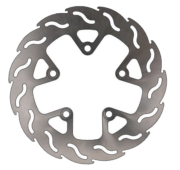 Disque de frein Arrière Moto-Master Flame pour GSX-R 1300 Hayabusa (99-07) - 110181