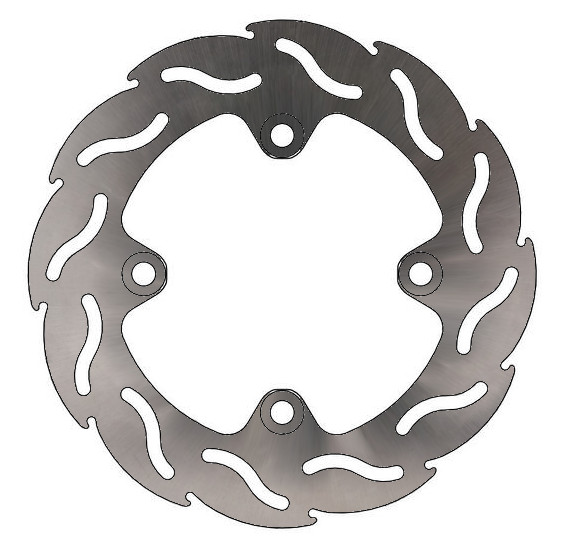 Disque de frein Arrière Moto-Master Flame pour ZX-6RR Ninja 600 (05-06) - 110215