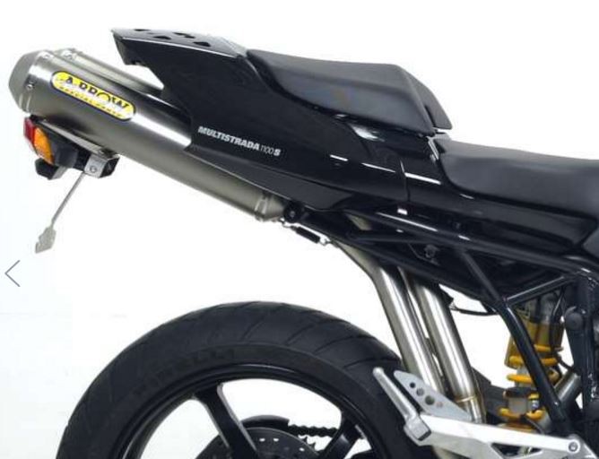 Silencieux ARROW Round-Sil pour Multistrada 1100 (07-09)