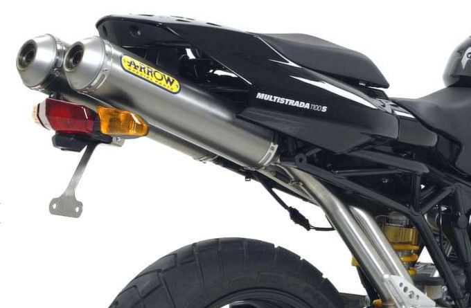 Silencieux ARROW Round-Sil pour Multistrada 1100 (07-09)