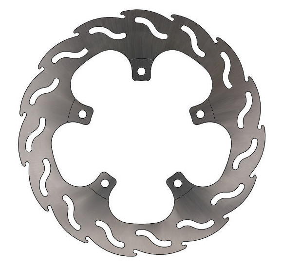 Disque de frein Arrière Moto-Master Flame pour Dorsoduro 900 (17-20) - 110417