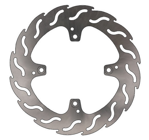 Disque de frein Arrière Moto-Master Flame pour Hypermotard 1100 Evo (10-12) - 110317