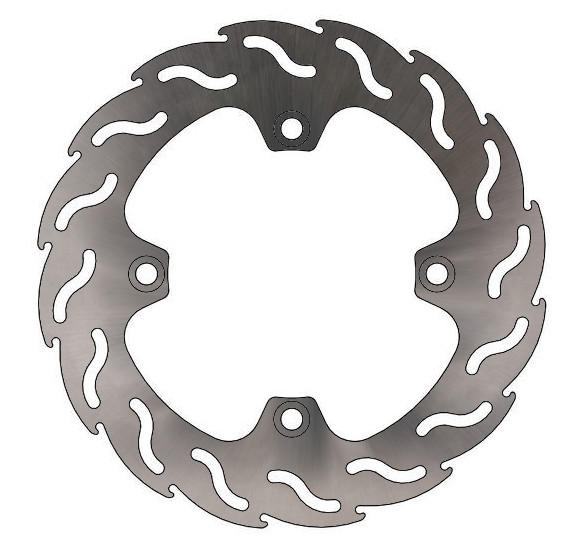 Disque de frein Arrière Moto-Master Flame pour CB 650 F (14-18) - 110316