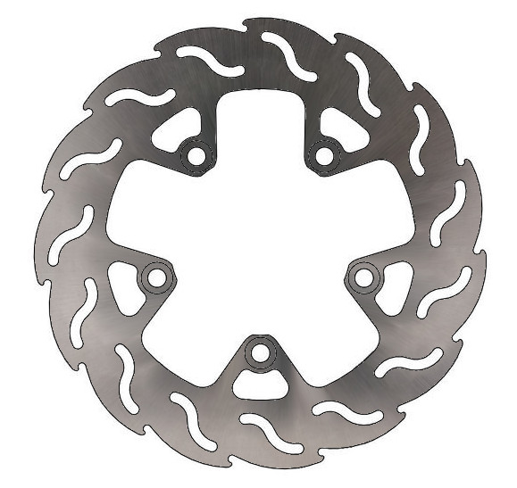 Disque de frein Arrière Moto-Master Flame pour ZRX 1200 (01-04) - 110306