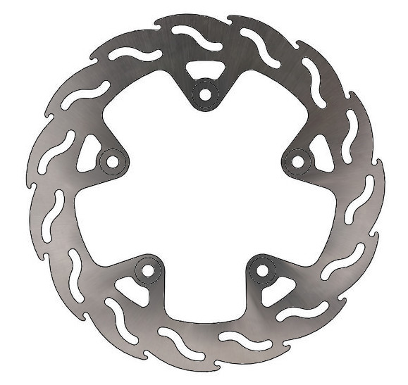 Disque de frein Arrière Moto-Master Flame pour 950 Supermoto R (07-08) - 110314