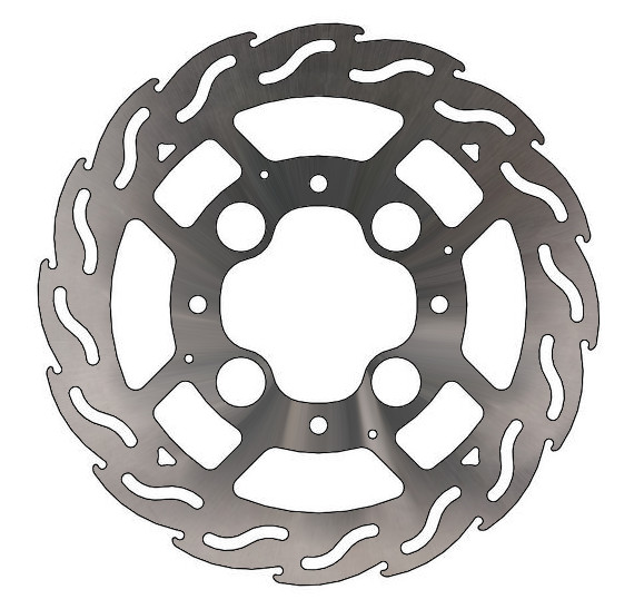 Disque de frein Arrière Moto-Master Flame pour CB 1000 R ABS (08-16) - 110680