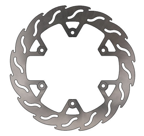 Disque de frein Arrière Moto-Master Flame pour 1000 Fazer (01-05) - 110353