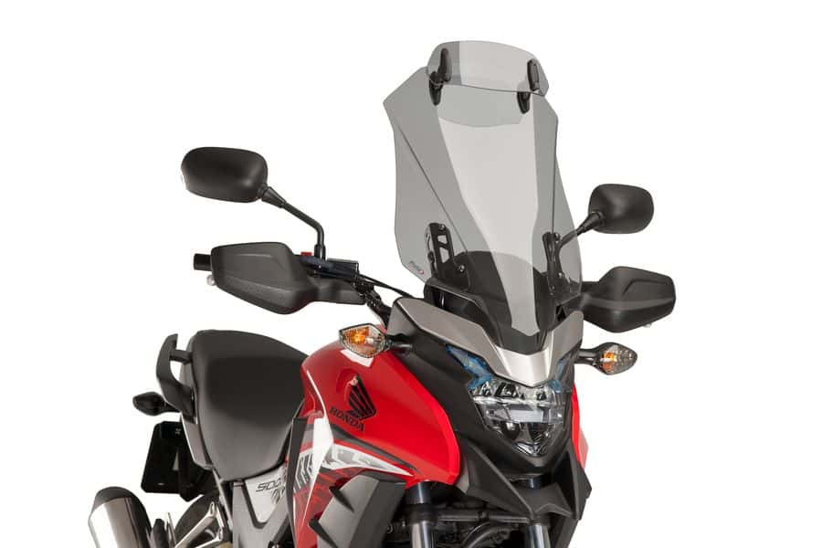 Bulle Puig Touring avec Déflecteur Fumé Clair pour CB 500 X (16-23)