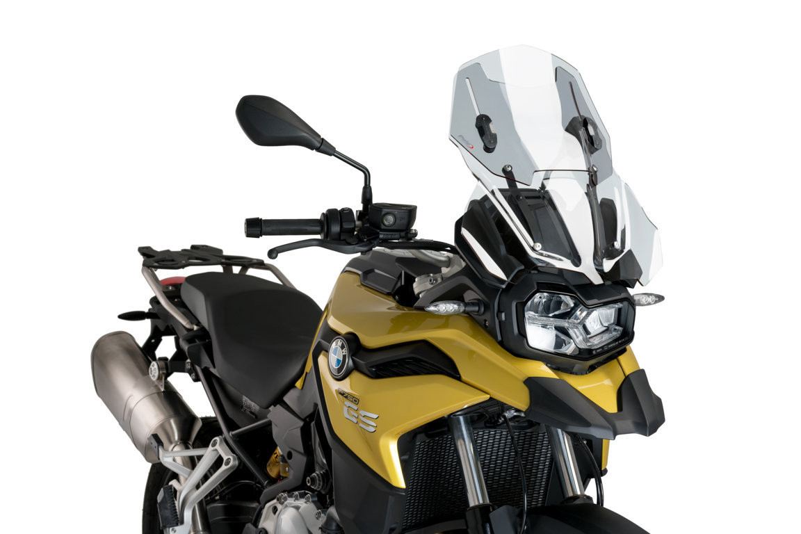 Bulle Puig Réglable pour F 750 GS (18-23) équipée de la bulle Sport d'origine