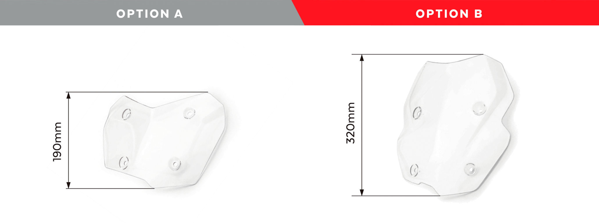 Bulle Puig Touring Plus avec Déflecteur Fumé Clair pour F 750 GS (18-23) équipée de la bulle Sport d'origine