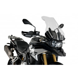 Bulle Puig Touring Plus pour F 850 GS et Adventure (18-23) équipée de la bulle Touring d'origine