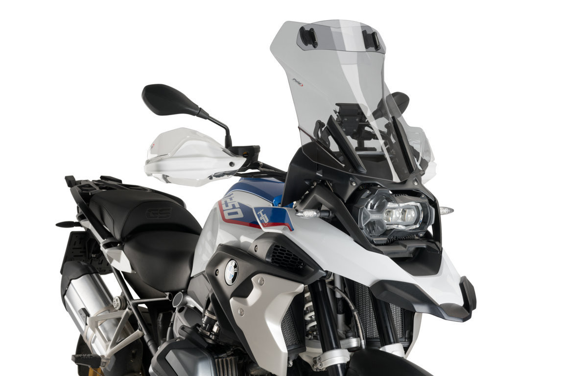 Bulle Puig Touring avec Déflecteur Fumé Clair pour R 1250 GS et Adventure (19-23)