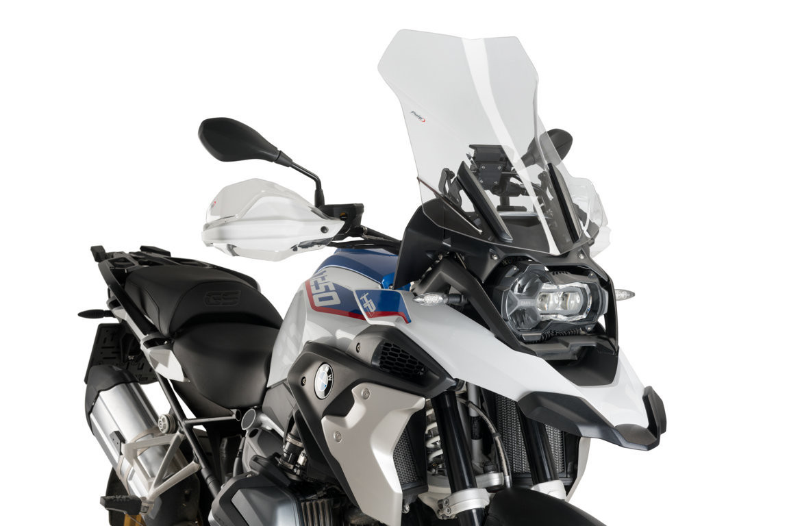 Bulle Puig Touring avec Déflecteur "Clip On" pour R 1250 GS et Adventure (19-24)