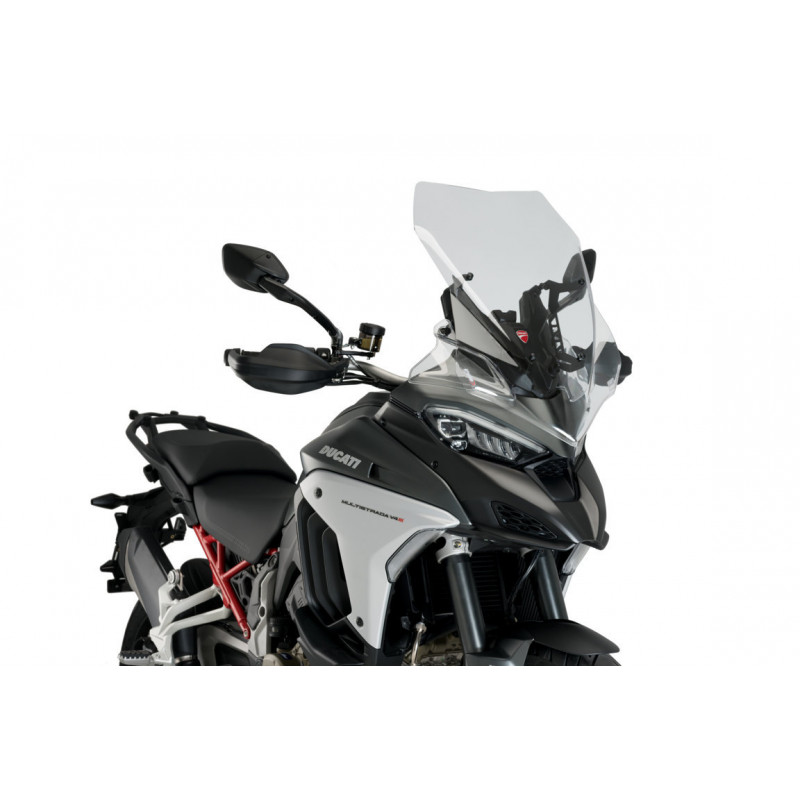 Bulle Puig Touring avec Déflecteur "Clip On" pour Multistrada V4 (21-23) Bulle Puig Touring avec Déflecteur "Clip On" pour Multistrada V4 (21-23)