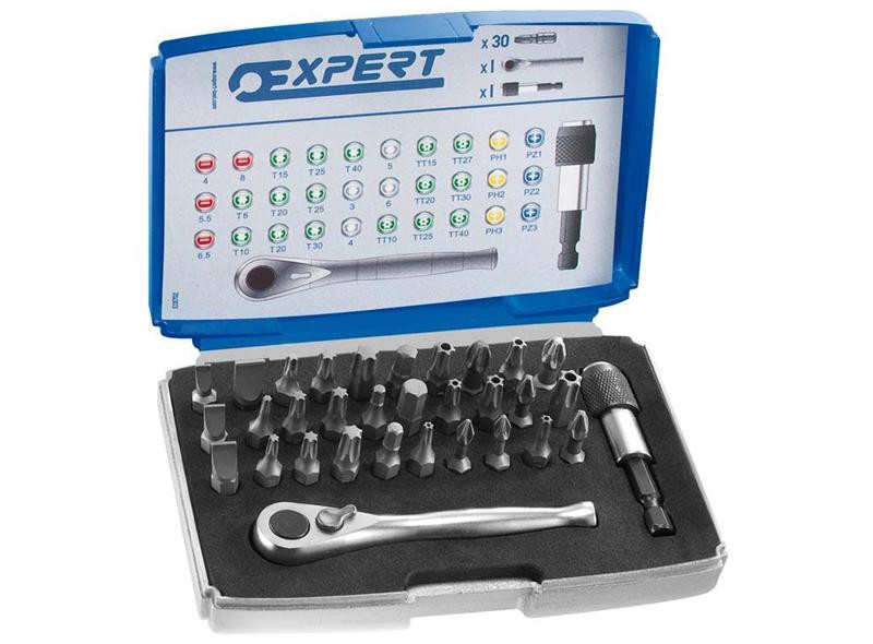 Coffret 30 Embouts 1/4" et Accessoires Expert Stanley