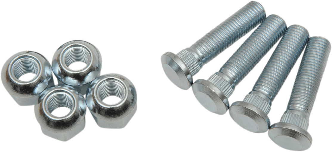 Kit Goujons + Écrous de Roue Avant Moose Racing pour TRX 450 S (98-01)