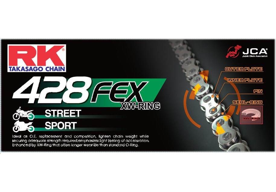 Kit Chaine Moto FE pour MT-125 (20-23)