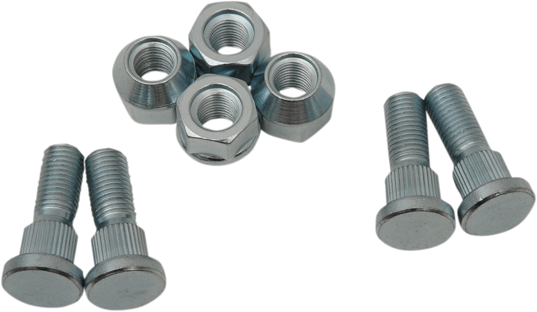 Kit Goujons + Écrous de Roue Avant Moose Racing pour KFX 400 (03-06)