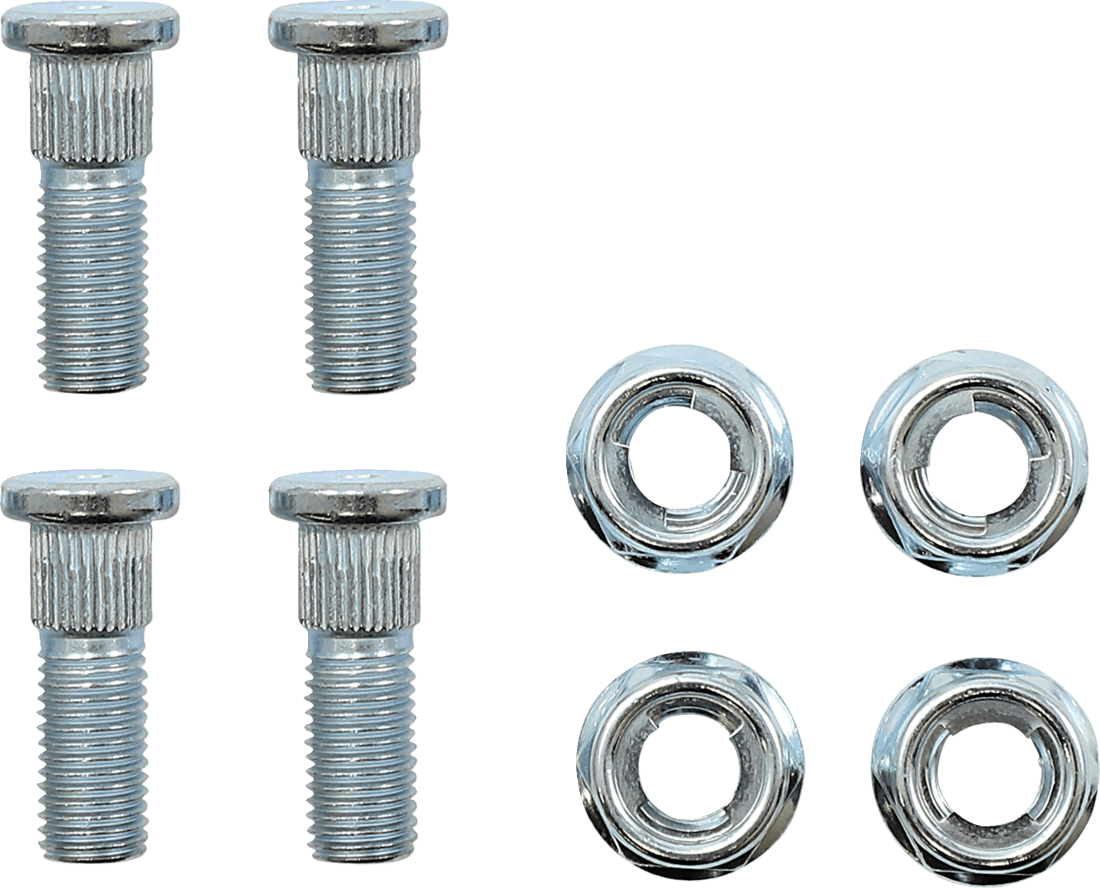 Kit Goujons + Écrous de Roue Moose Racing pour KVF 400 Prairie C (99-02)
