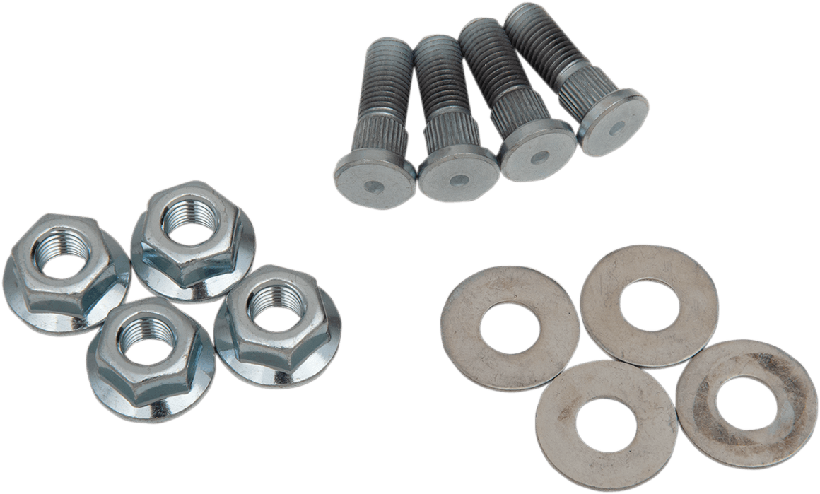 Kit Goujons + Écrous de Roue Avant Moose Racing pour KVF 650 - Prairie - Brute Force (02-13)