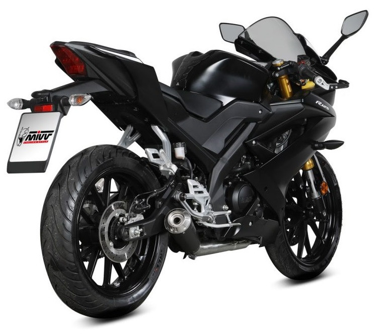 Ligne d'Échappement MIVV X-M1 pour Yamaha YZF-R 125 (19-24)