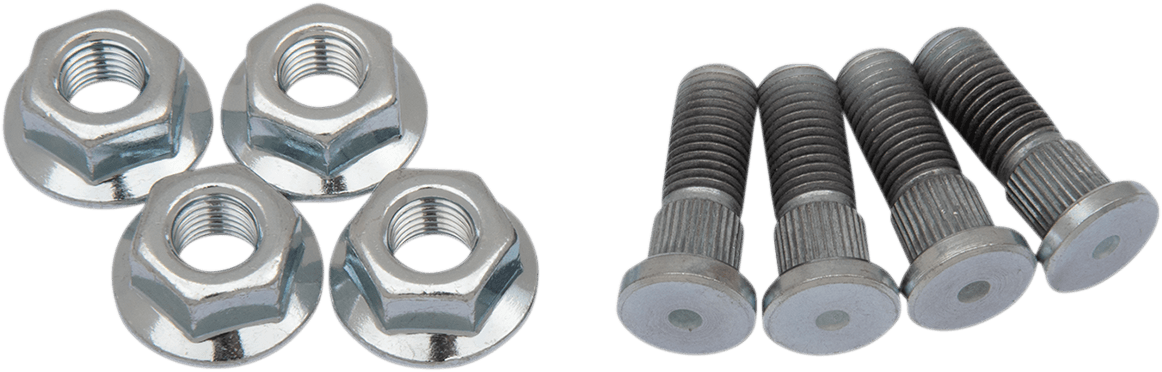 Kit Goujons + Écrous de Roue Moose Racing pour KFX 700 V-Force (04-09)