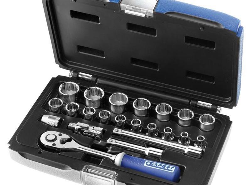 Coffret douilles et cliquet 3/8" Expert Stanley