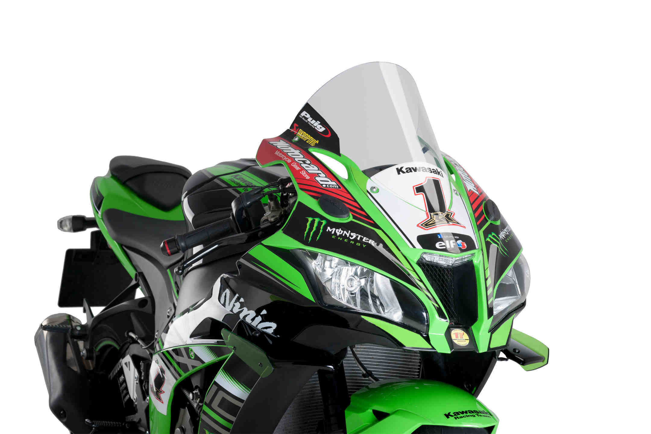 Bulle Puig R-Racer pour Kawasaki ZX-10R (16-20)