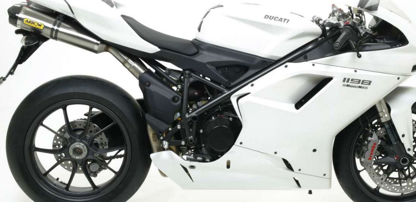 Silencieux ARROW Thunder pour 1198 Ducati (09-11)