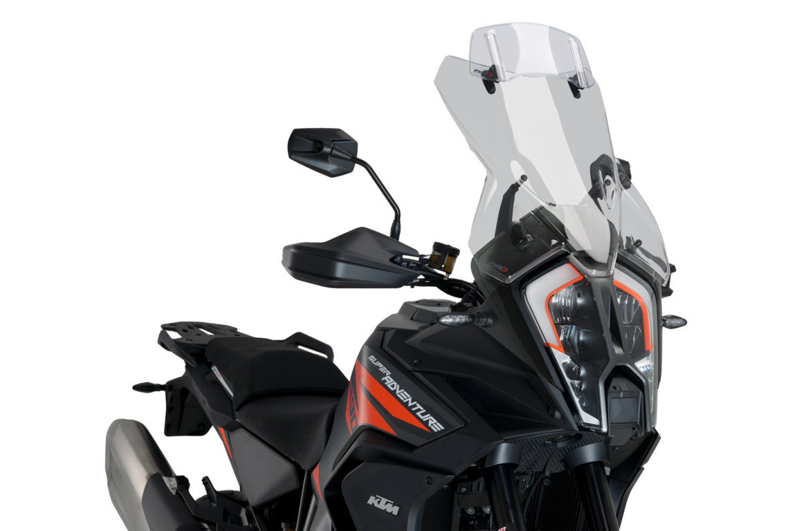 Bulle Puig Touring Plus avec Déflecteur Fumé Clair pour 1290 Super Adventure R et S (21-24)