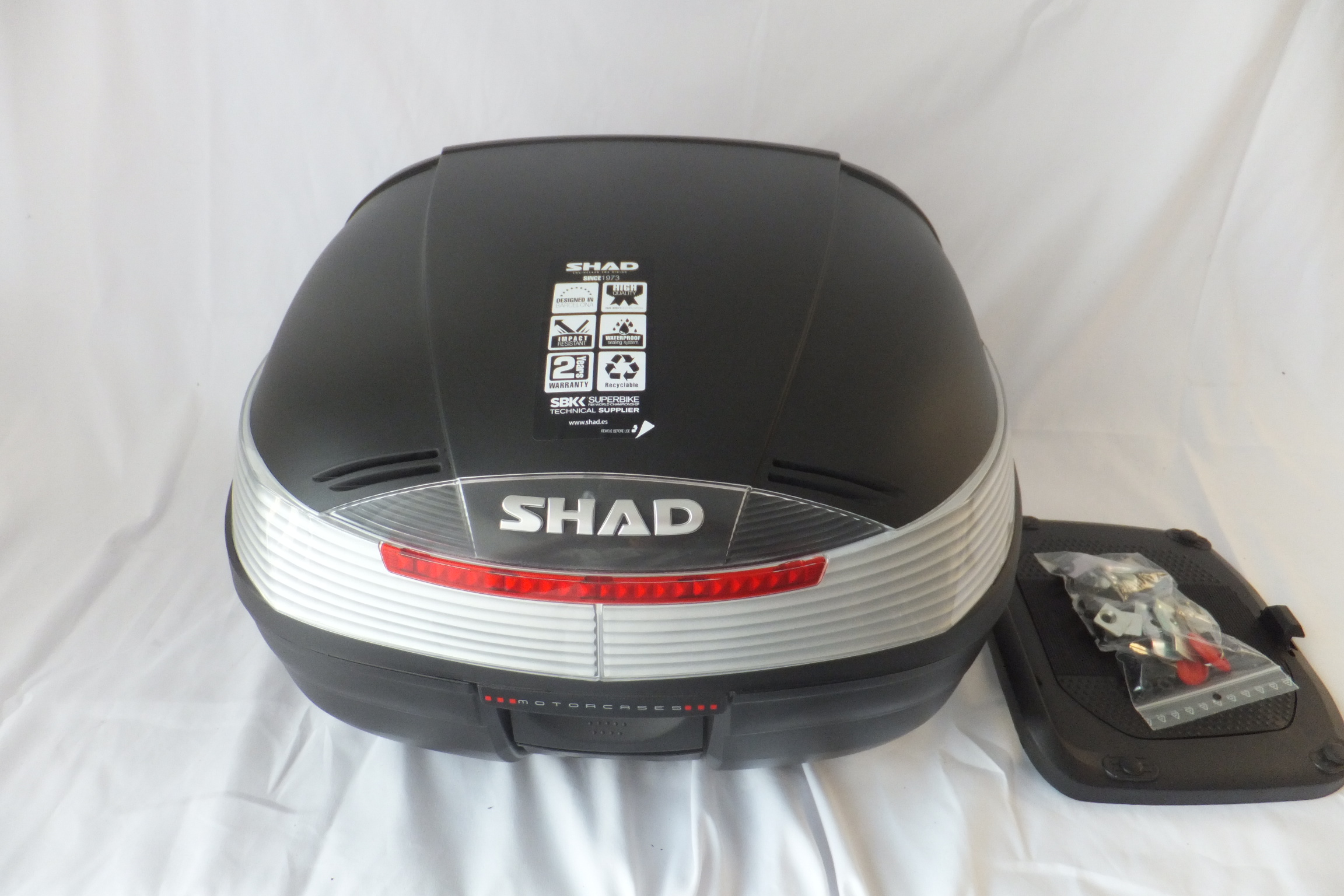 Top case Moto Shad SH37, Modèle d'Exposition