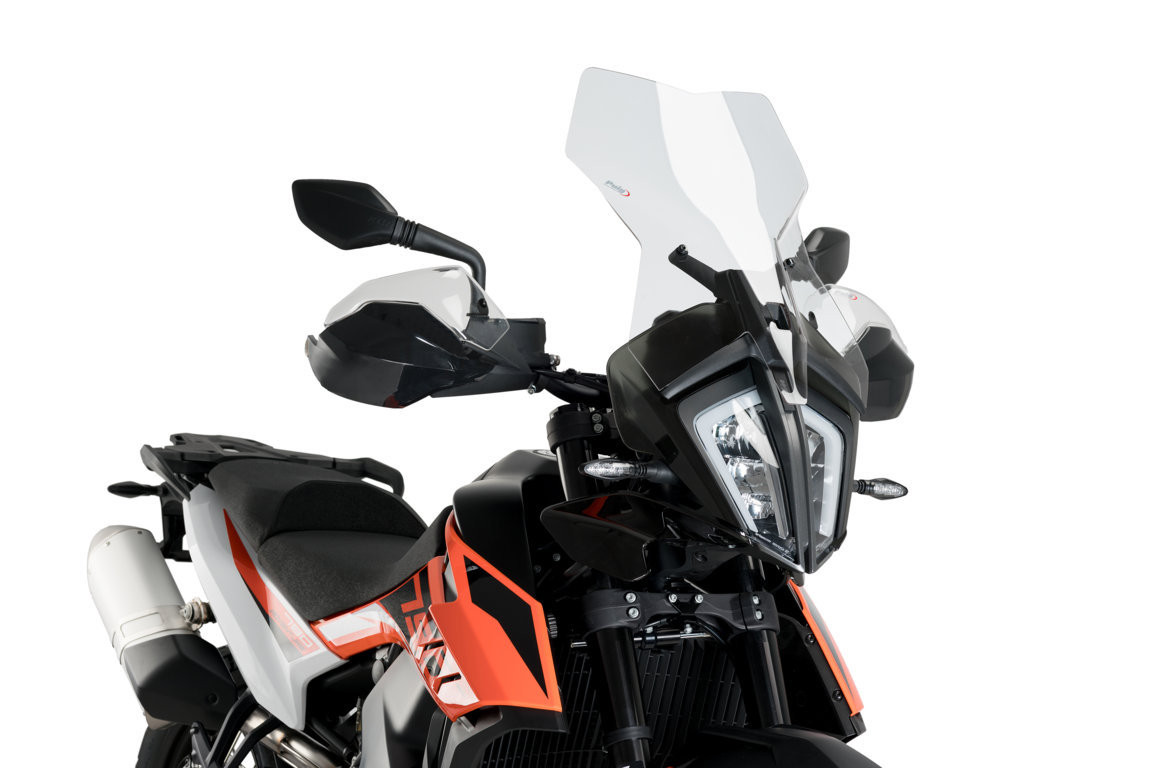 Bulle Puig Touring avec Déflecteur "Clip On" pour 790 Adventure et R (19-20)