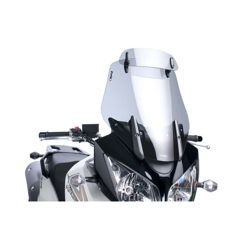 Bulle Puig Touring avec Déflecteur Fumé Clair pour V-Strom 650 (04-11) Bulle Puig Touring avec Déflecteur Fumé Clair pour V-Strom 650 (04-11)