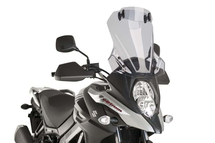 Bulle Puig Touring avec Déflecteur Fumé Clair pour V-Strom 650 (17-24)