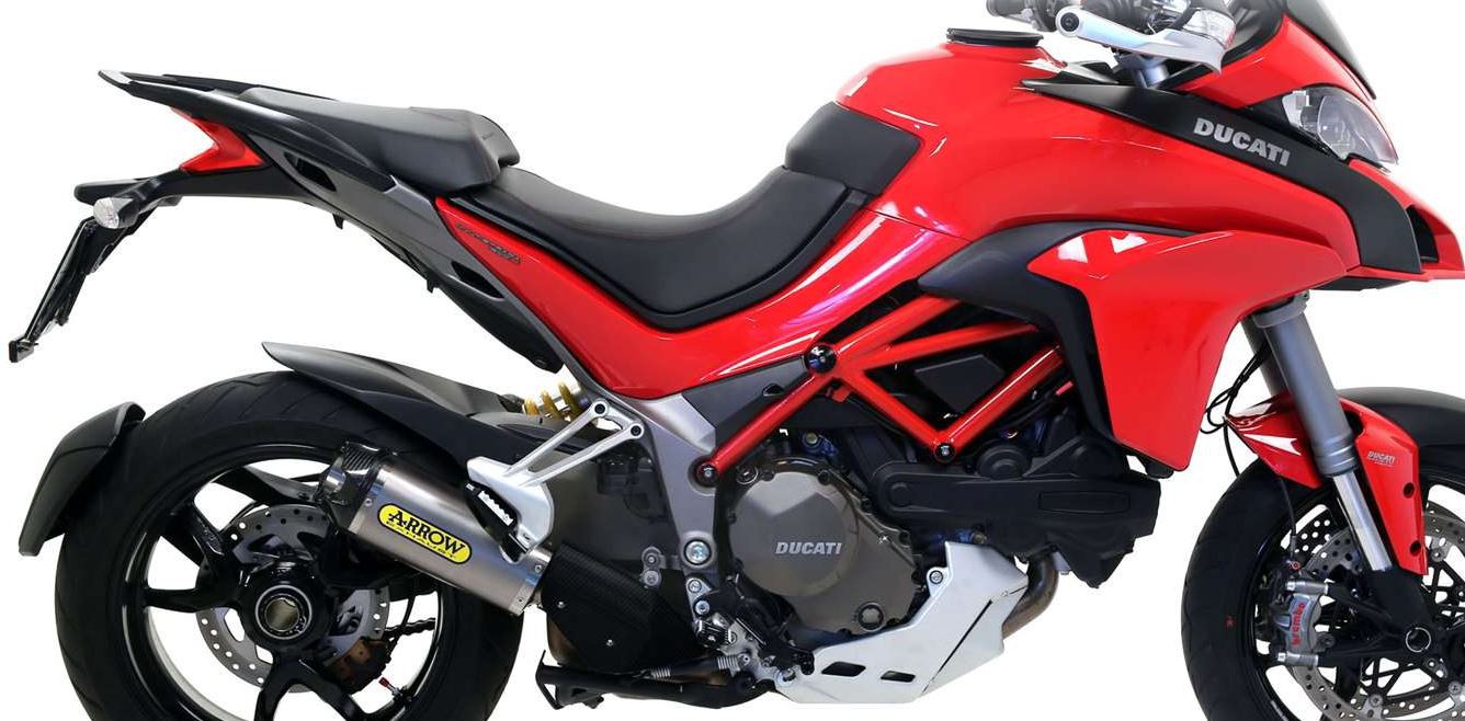 Silencieux ARROW Works pour Multistrada 1200 et S de (15-17)
