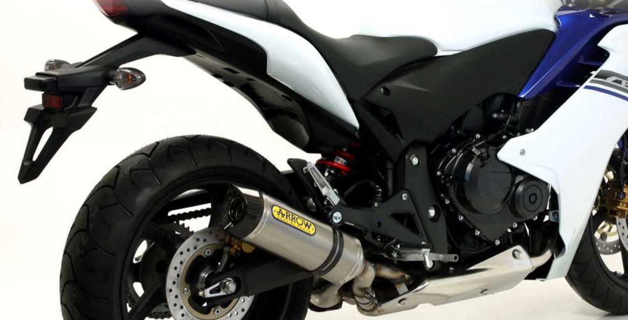 Silencieux ARROW Thunder embout Carbone pour CBR600F (11-13)