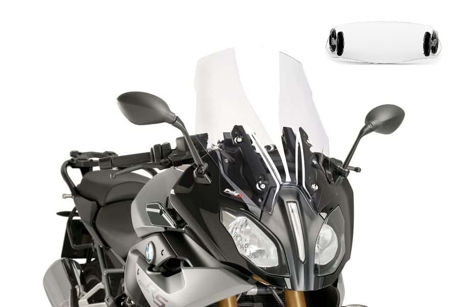 Bulle Puig Touring Plus avec Déflecteur "Clip On" pour R 1250 RS (19-25)
