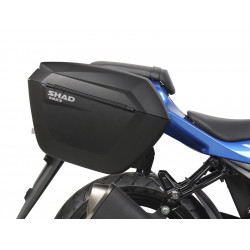 Pack Valises Latérales Shad + Support 3P pour Suzuki GSX-R 125 (17-23)