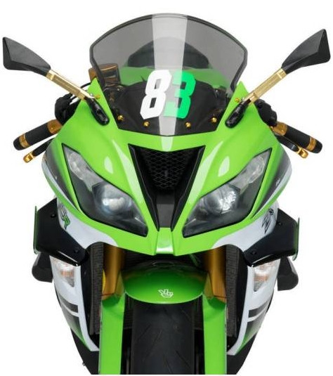 Aileron Latéral Downforce Sport Puig pour Kawasaki ZX-6R 600 Ninja (13-16)